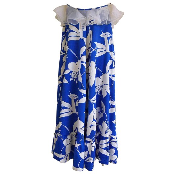 Alfred Shaheen Dress Hawaiian Vintage 1960s Size Small Medium - Picture 3 of 5